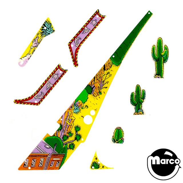 CACTUS CANYON (Bally) Plastic partial set