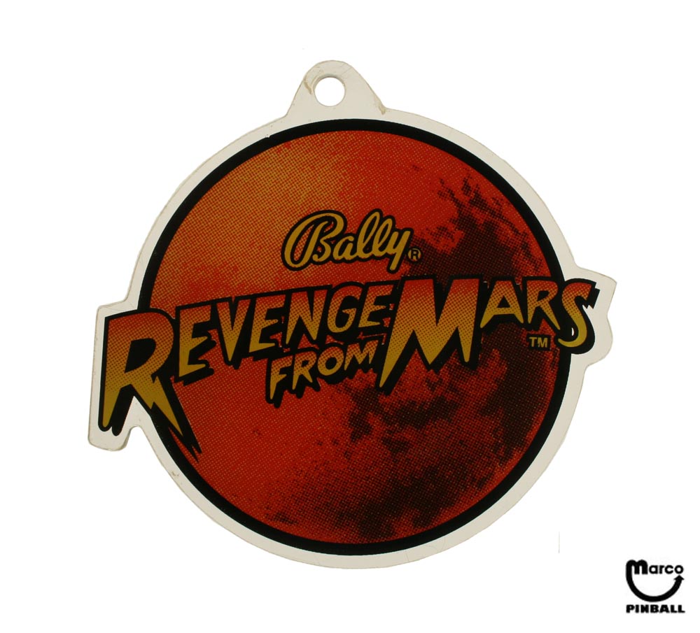 REVENGE FROM MARS (Bally) Promo plastic fob