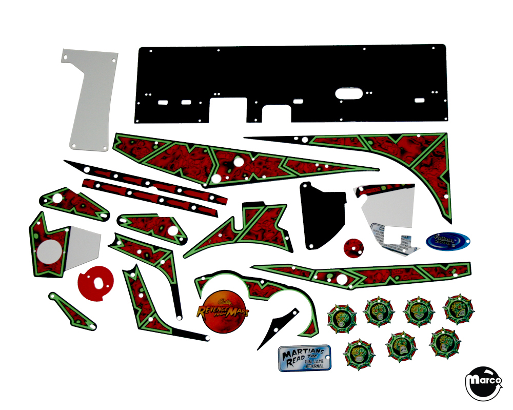 REVENGE FROM MARS (Bally) Plastic set