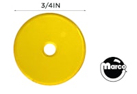 Washer - PETG orange 3/4 inch OD No.6
