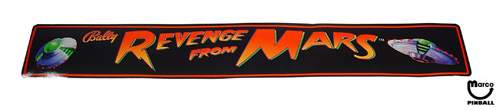 REVENGE FROM MARS (Bally) Decal front