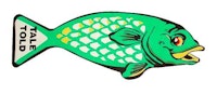 FISH TALES (Williams) Decal Grn R Fish 1