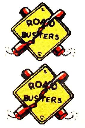 ROAD SHOW (Williams) helmet decal set