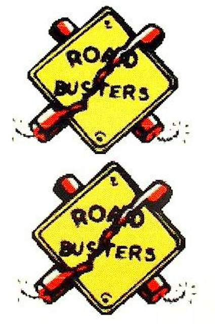 ROAD SHOW (Williams) helmet decal set
