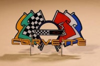 CORVETTE (Bally) playfield plastic set