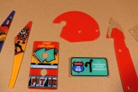 CORVETTE (Bally) playfield plastic set