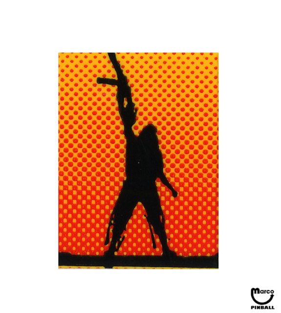 WATERWORLD (Gottlieb) Decal target arm