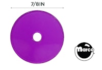 Washer - PETG purple 7/8 inch OD No.6
