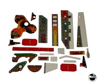 MARIO ANDRETTI (Gottlieb) Plt Shield set