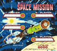 SPACE MISSION (Williams) Backglass