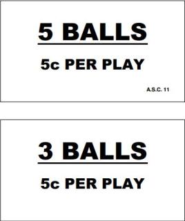 HEAT WAVE (Williams) Score Cards (4)