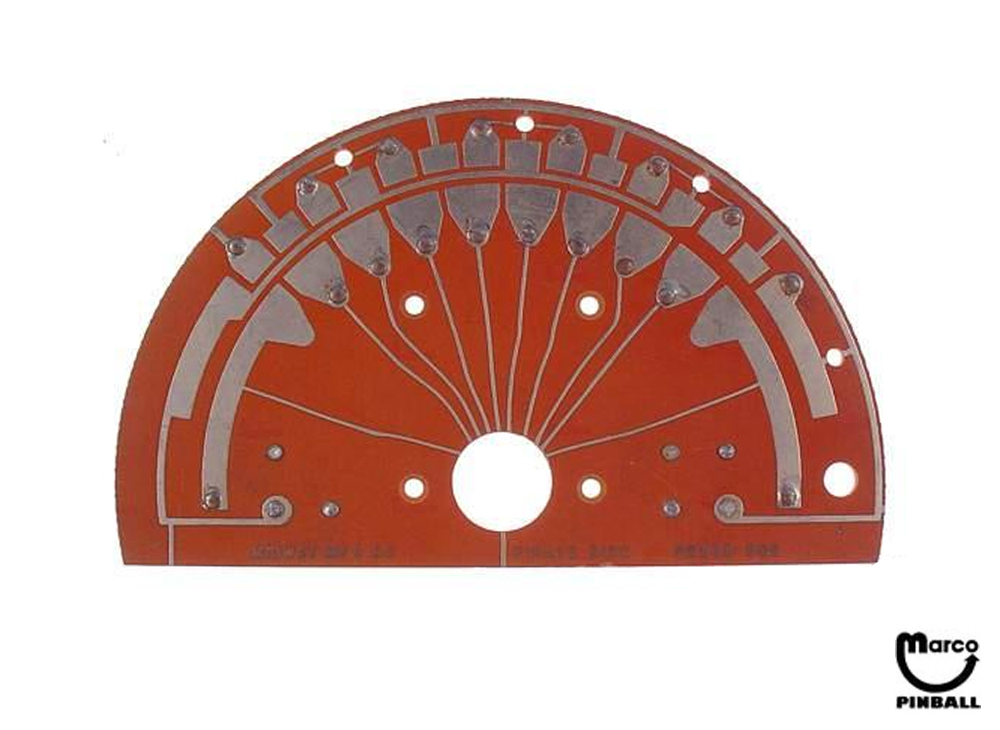 Contact plate pcb Midway Pirate disc