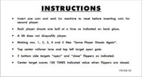 STUDENT PRINCE (Williams) Score Cards