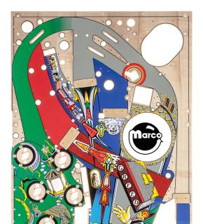 ADDAMS FAMILY (Bally) Playfield