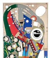 ADDAMS FAMILY (Bally) Playfield dark green