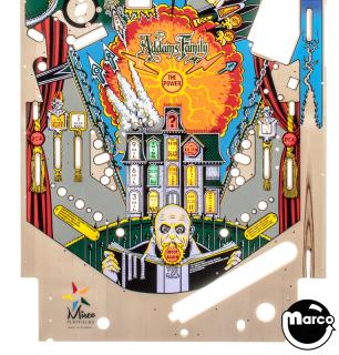 ADDAMS FAMILY (Bally) Playfield dark green
