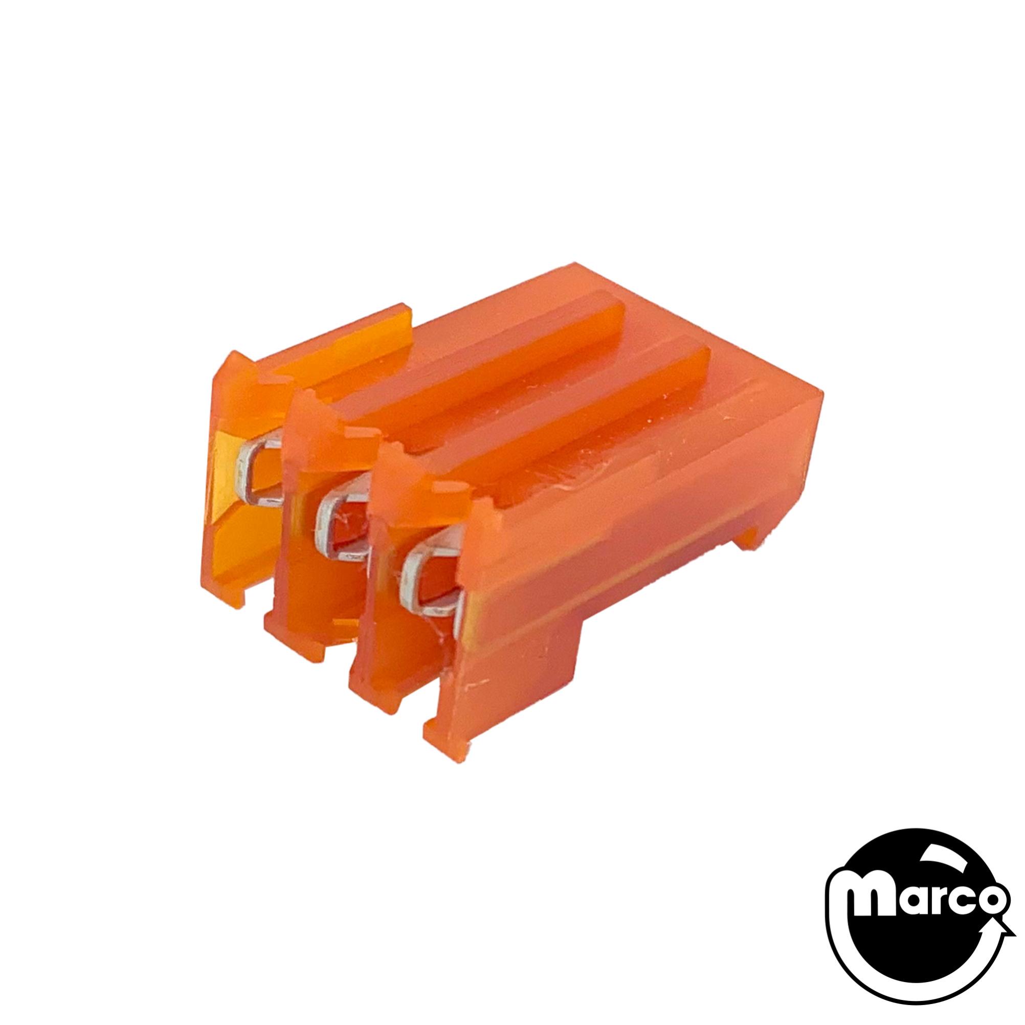 Connector - IDC orange 3r mt thru 22/156