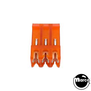 Connector - IDC orange 3r mt thru 22/156