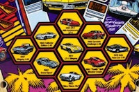 CORVETTE (Bally) Playfield