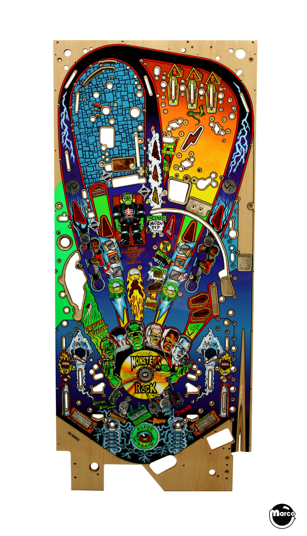 MONSTER BASH (Williams) Playfield