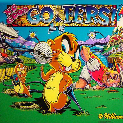 NO GOOD GOFERS Pinball GX369