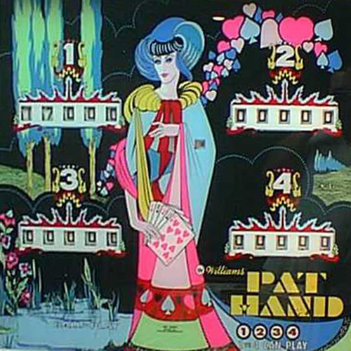 PAT HAND Pinball (SATIN DOLL) GX376