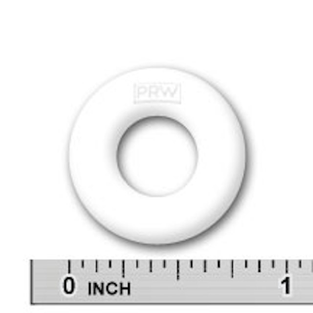 Rubber ring - White 3/8 inch ID x 1/4 inch cross