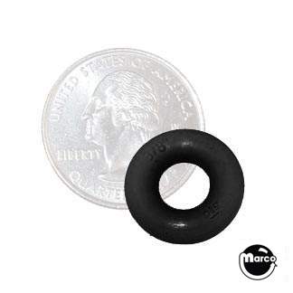 Rubber ring - black 3/8 inch ID 23-6591B