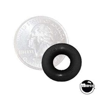 Rubber ring - Black 3/8 ID x 1/4 cross