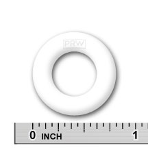 38-0716 - Rubber ring - White 7/16 inch ID - Marco Specialties