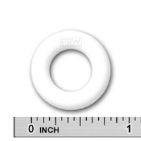 Rubber Ring - WHITE 7/16 inch ID