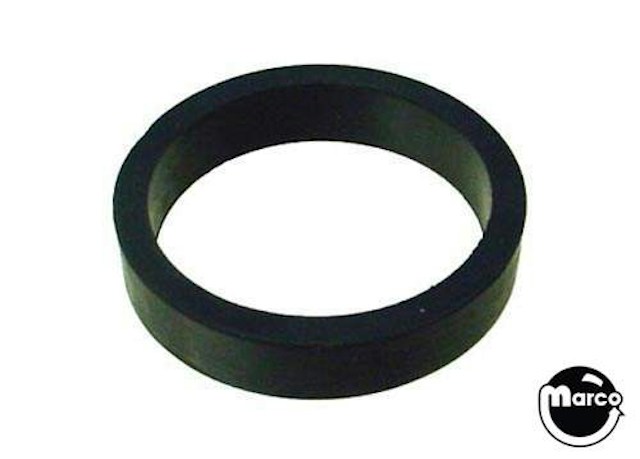 Rubber - flipper 3/8 x 1-1/2 inch ID black