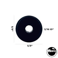 Chime grommet - black