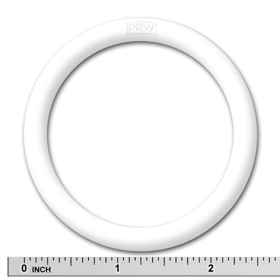 Rubber Ring - WHITE 2 inch ID