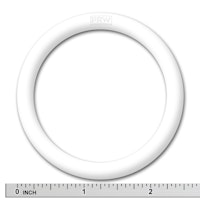 Rubber Ring - WHITE 2 inch ID