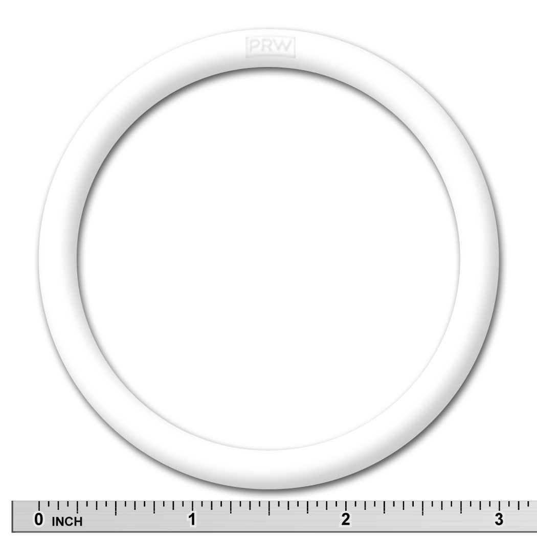 38-2500 - Rubber ring - white 2-1/2 inch ID - Marco Specialties