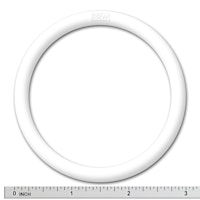 Rubber ring - white 2-1/2 inch ID