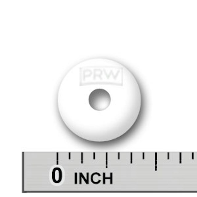 Rubber Ring - WHITE 27/64 or 7/16 inch OD