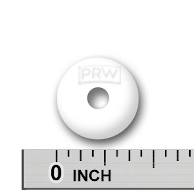 Rubber Ring - WHITE 27/64 or 7/16 inch OD