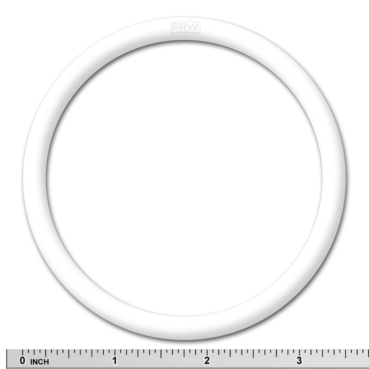 Rubber Ring - WHITE 3 inch ID