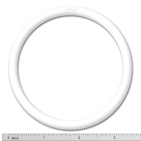 Rubber Ring - WHITE 3 inch ID
