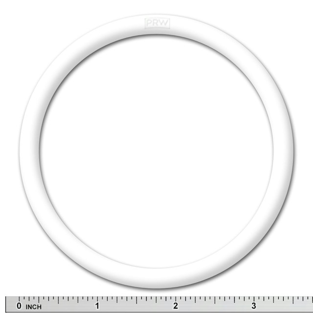 Rubber Ring - WHITE 3 inch ID