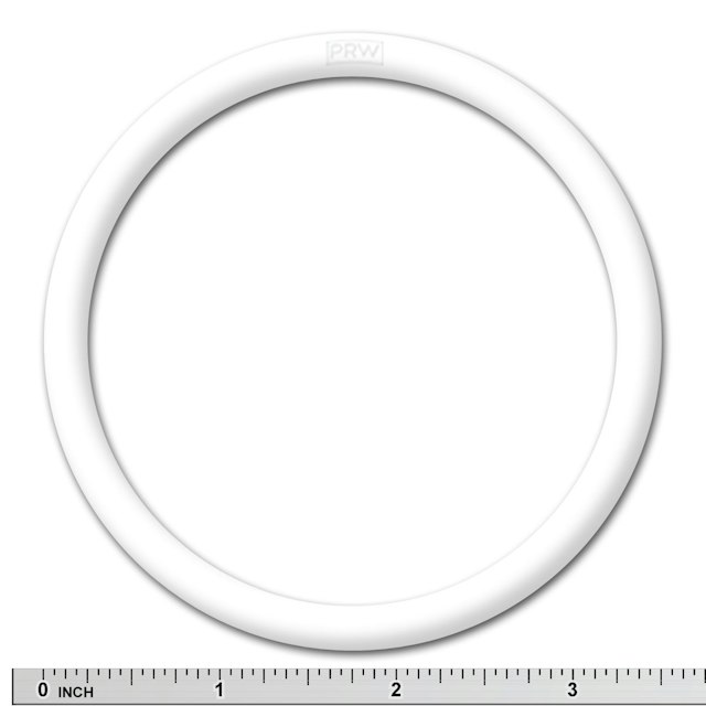 Rubber Ring - WHITE 3 inch ID
