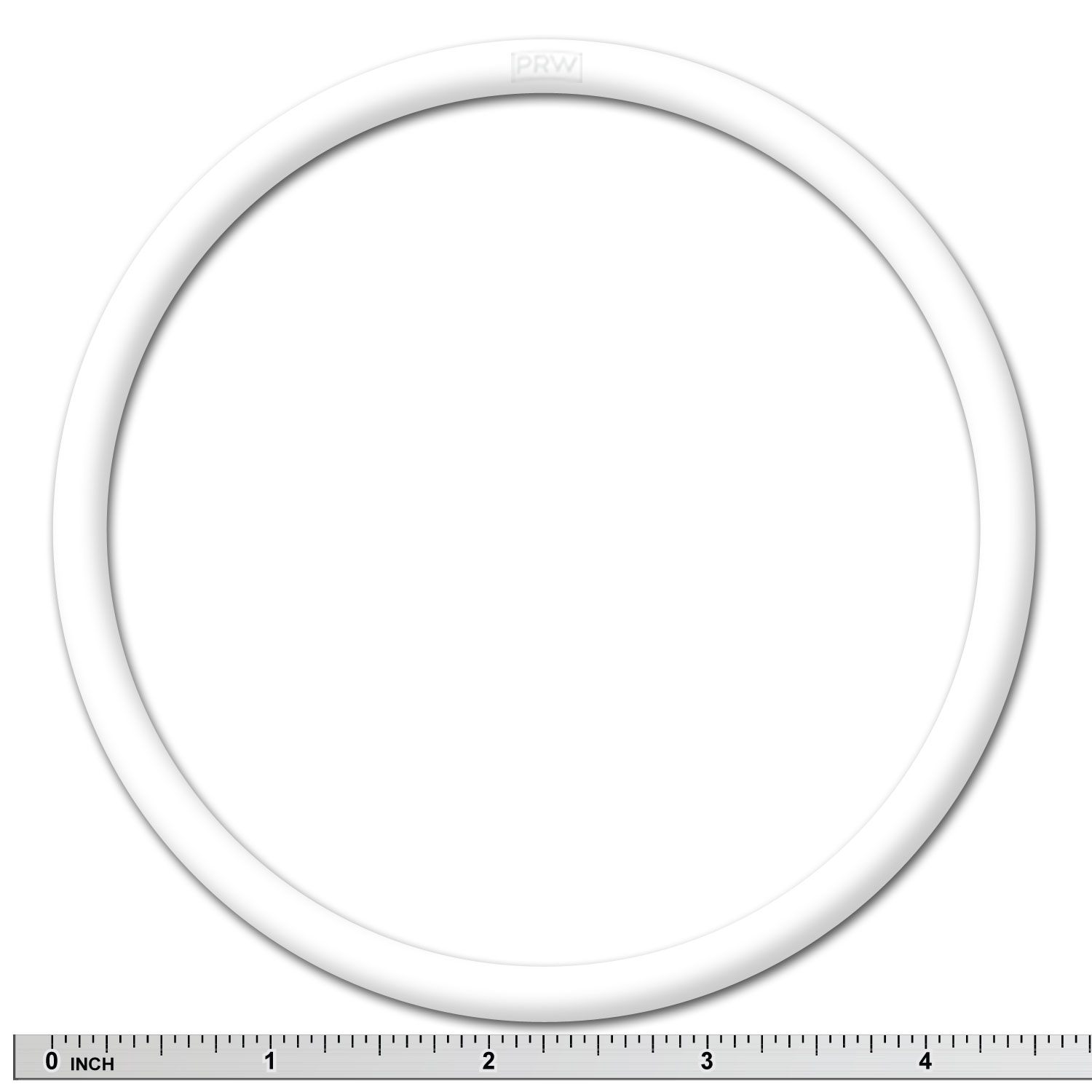 Rubber Ring - White 4 inch ID