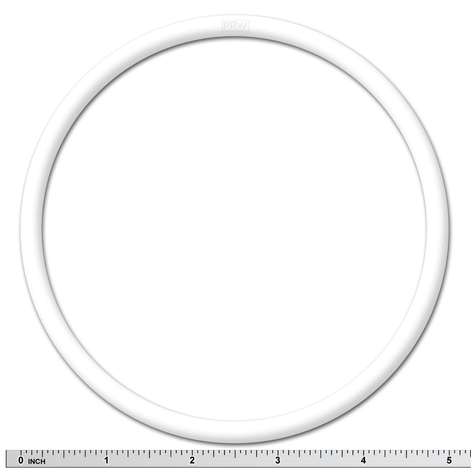 Rubber Ring - WHITE 4-1/2 inch ID