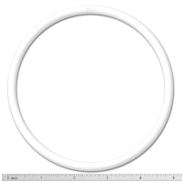Rubber Ring - WHITE 4-1/2 inch ID