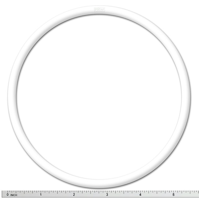 Rubber Ring - WHITE 5 inch ID