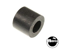 Rubber sleeve black 3/8 inch ID