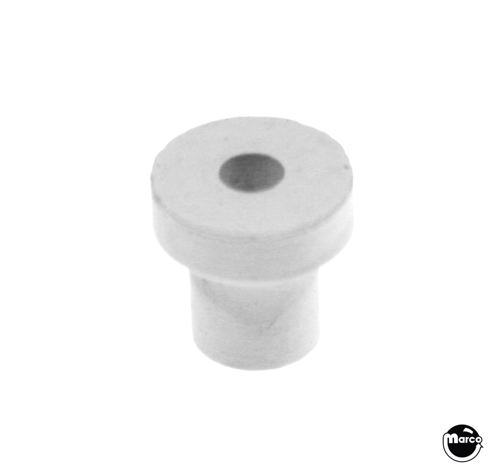 38-6425 - Rubber T - mini post white - Marco Specialties Pinball Parts