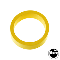 Rubber - Flipper 1/2 x 1-1/2 inch ID YELLOW 23-6519-6